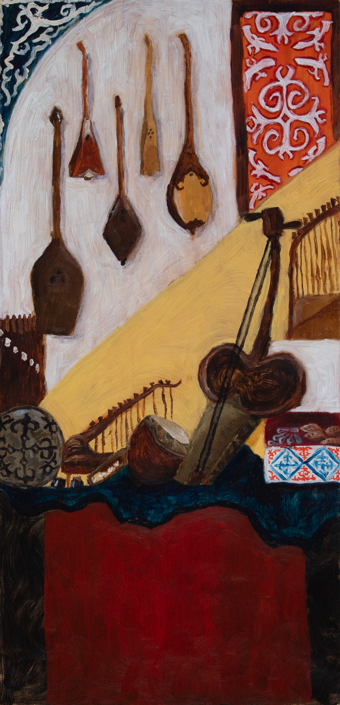 Composition with instruments